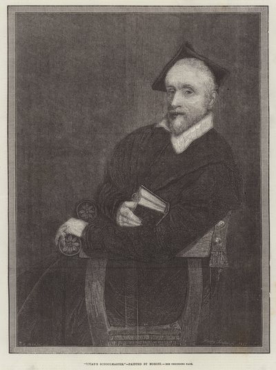 مدير مدرسة تيتيان بواسطة جيوفاني باتيستا موروني